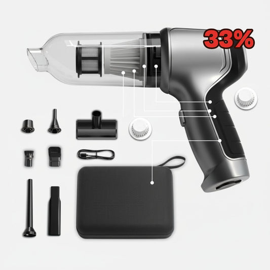 Trådlös Handdammsugare 120W - Bil, Hem & Kontor